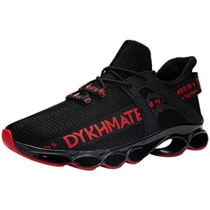 DYKHMATE Zapatillas de Deporte Hombres Mujer Running Zapatos para Correr Antishock Gimnasio Sneakers Deportivas Transpirables